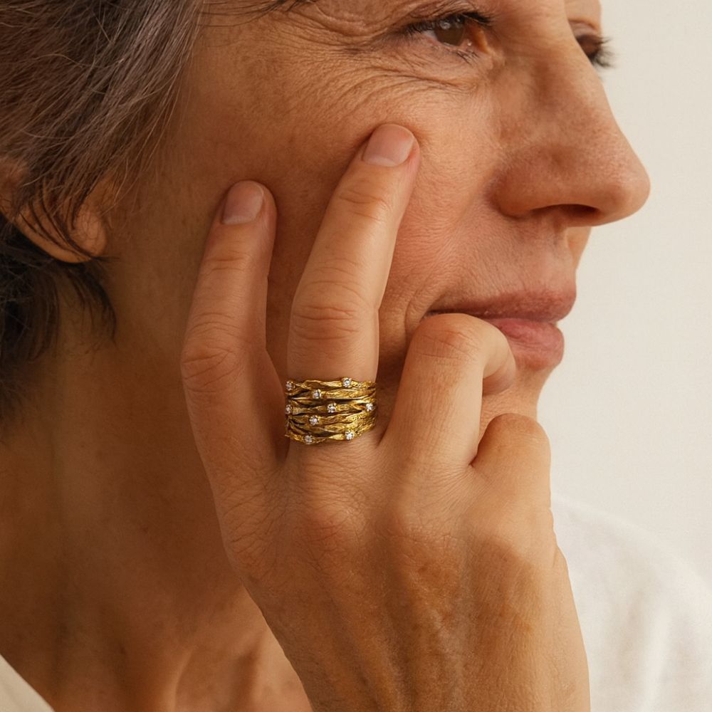 Vintage Gold Ring by Rose & Oliver - product image 2