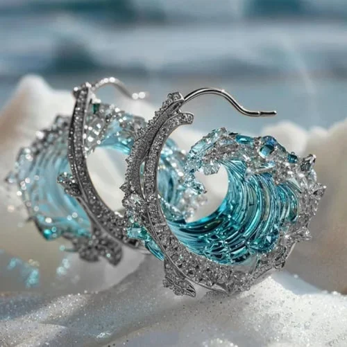 Ocean Vow Earrings - Rose & Oliver