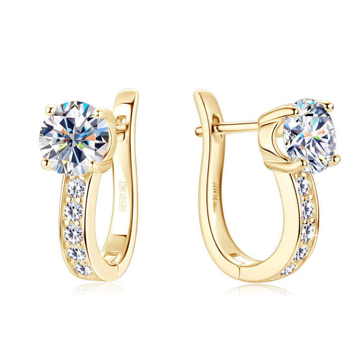 Channel Huggie Earrings - Rose & Oliver