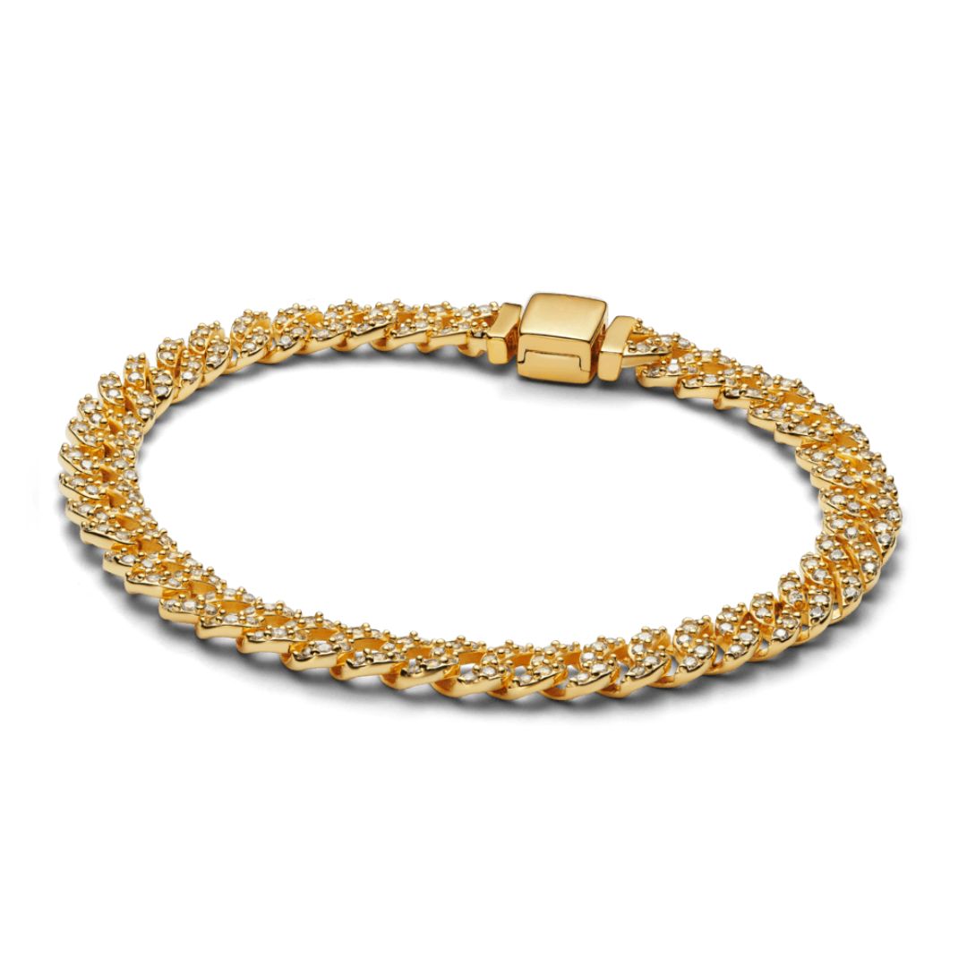 Moissanite Cuban Bracelet - Rose & Oliver