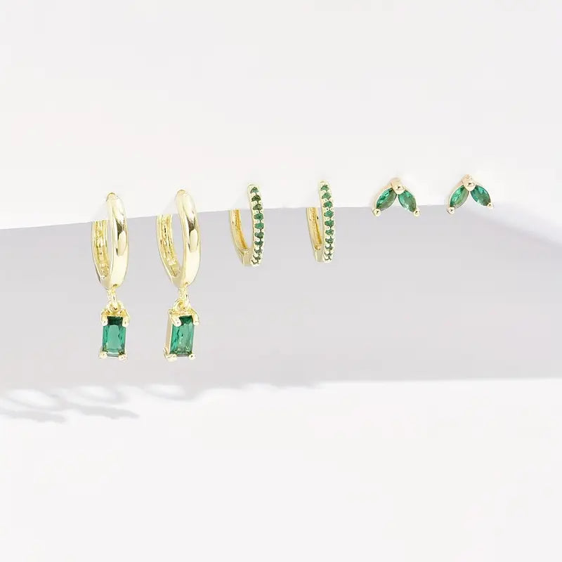 Fiorenza Viridelle Earrings Set - Rose & Oliver