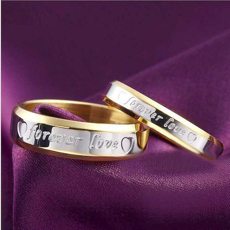 Forever Love Couple Ring - Rose & Oliver