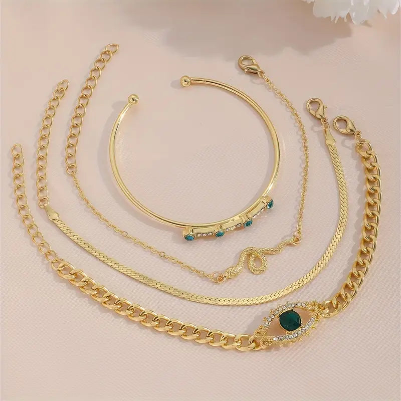 Serpina Veyra Bracelet Set - Rose & Oliver
