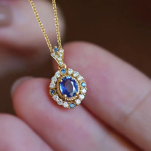 Jesmira Duskraine Necklace - Rose & Oliver