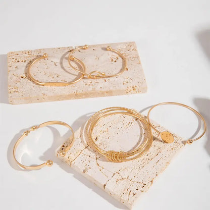 Elegance Knot Bracelet Set - Rose & Oliver