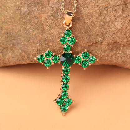 Veridienne Croixheart Necklace - Rose & Oliver