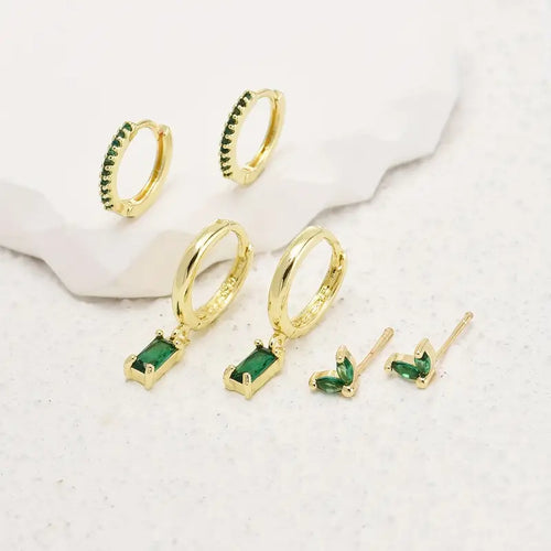 Fiorenza Viridelle Earrings Set - Rose & Oliver