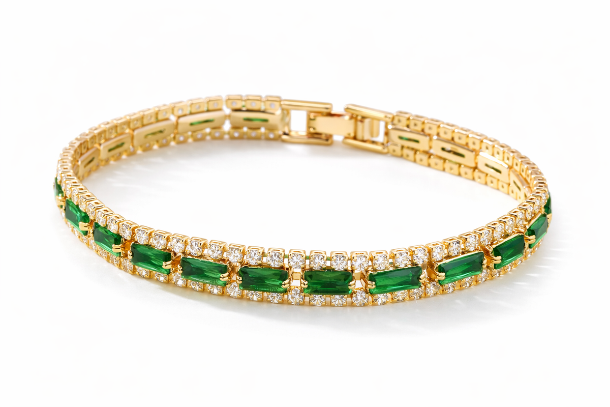 Josefine Emerald Bracelet - Rose & Oliver