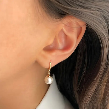 Golden Grace Pearl Jewelry Set - Rose & Oliver