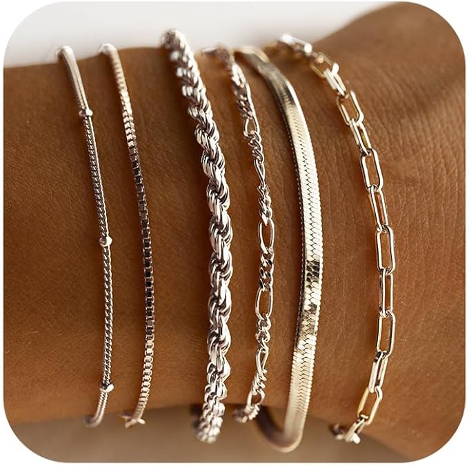 Isabella Vernetta Bracelet Set - Rose & Oliver