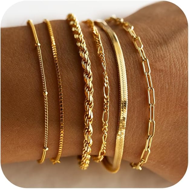 Isabella Vernetta Bracelet Set - Rose & Oliver