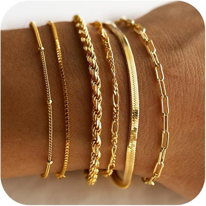 Isabella Vernetta Bracelet Set - Rose & Oliver