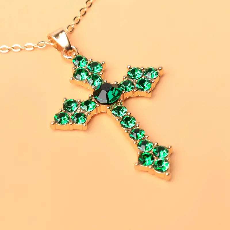 Veridienne Croixheart Necklace - Rose & Oliver