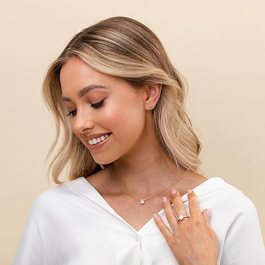 Aurora Crystal Necklace - Rose & Oliver