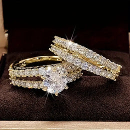 Eternal Radiance Ring Set | Rose & Oliver