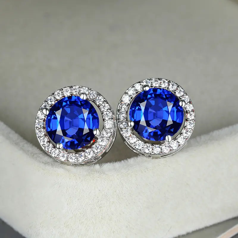 Lucia Celestine Earrings - Rose & Oliver