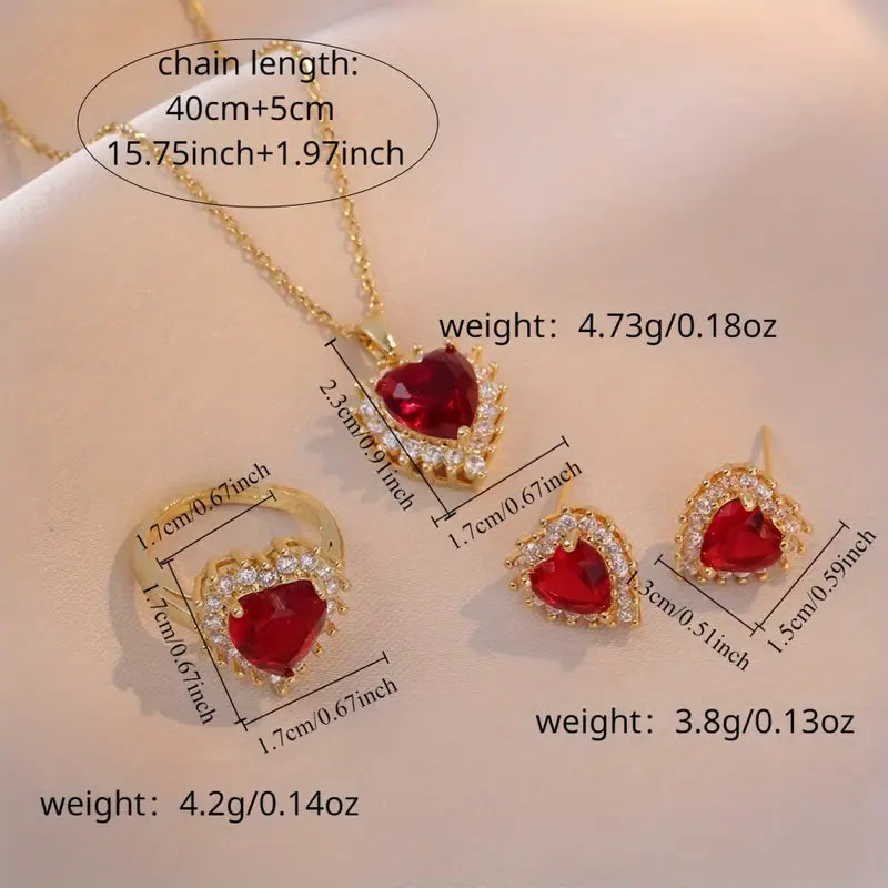 Anavelle Roubella Jewelry Set - Rose & Oliver