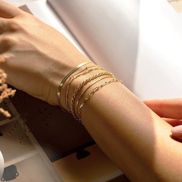 Isabella Vernetta Bracelet Set - Rose & Oliver