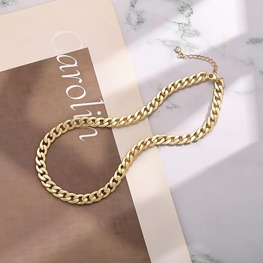 Chunky Cuban Link Necklace - Rose & Oliver