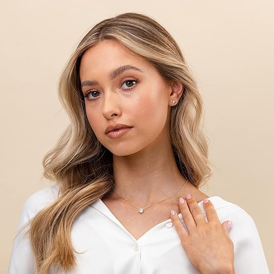 Aurora Crystal Necklace - Rose & Oliver