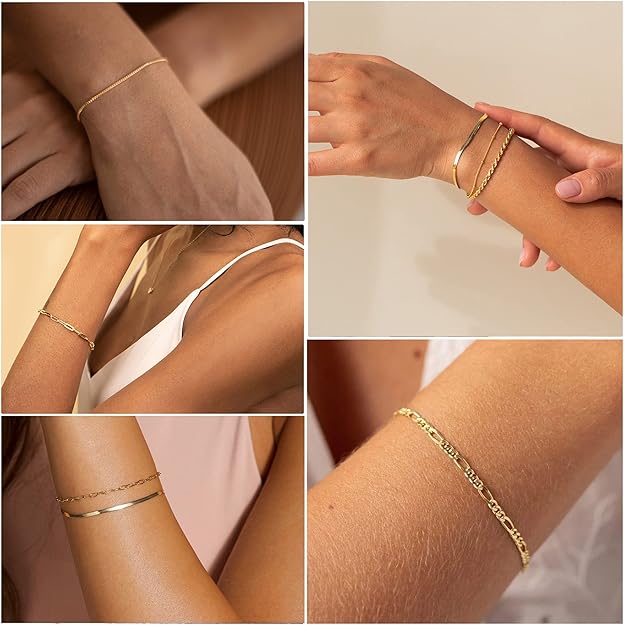 Isabella Vernetta Bracelet Set - Rose & Oliver