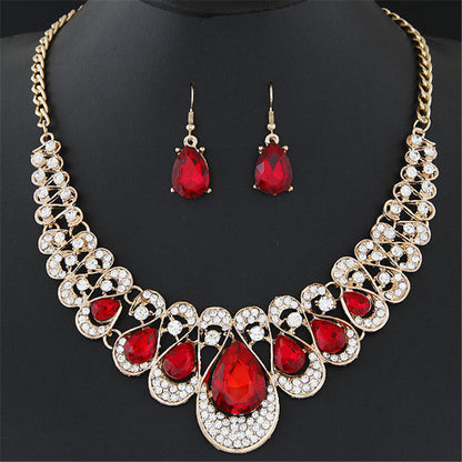 Maevina Crimselle Jewelry Set - Rose & Oliver