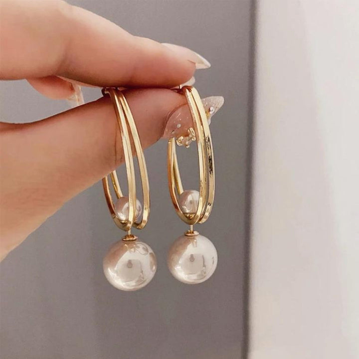 Vintage Charmming Pearl Earrings by Rose & Oliver - product image 1