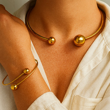 Glow™ | Gold Bracelet Set by Rose & Oliver - product image 1