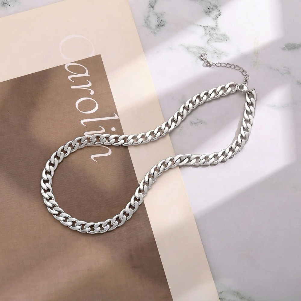 Chunky Cuban Link Necklace - Rose & Oliver