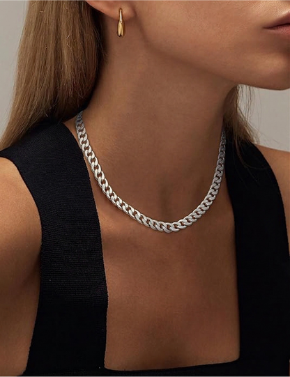 Chunky Cuban Link Necklace - Rose & Oliver