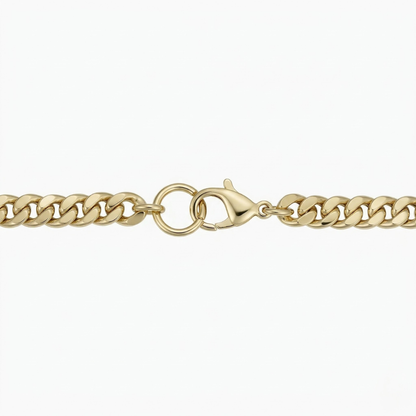 Estate Cuban Bracelet (White Gold) - Rose & Oliver