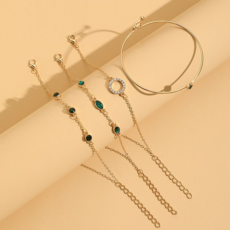 Marisa Emerald Bracelet Set - Rose & Oliver