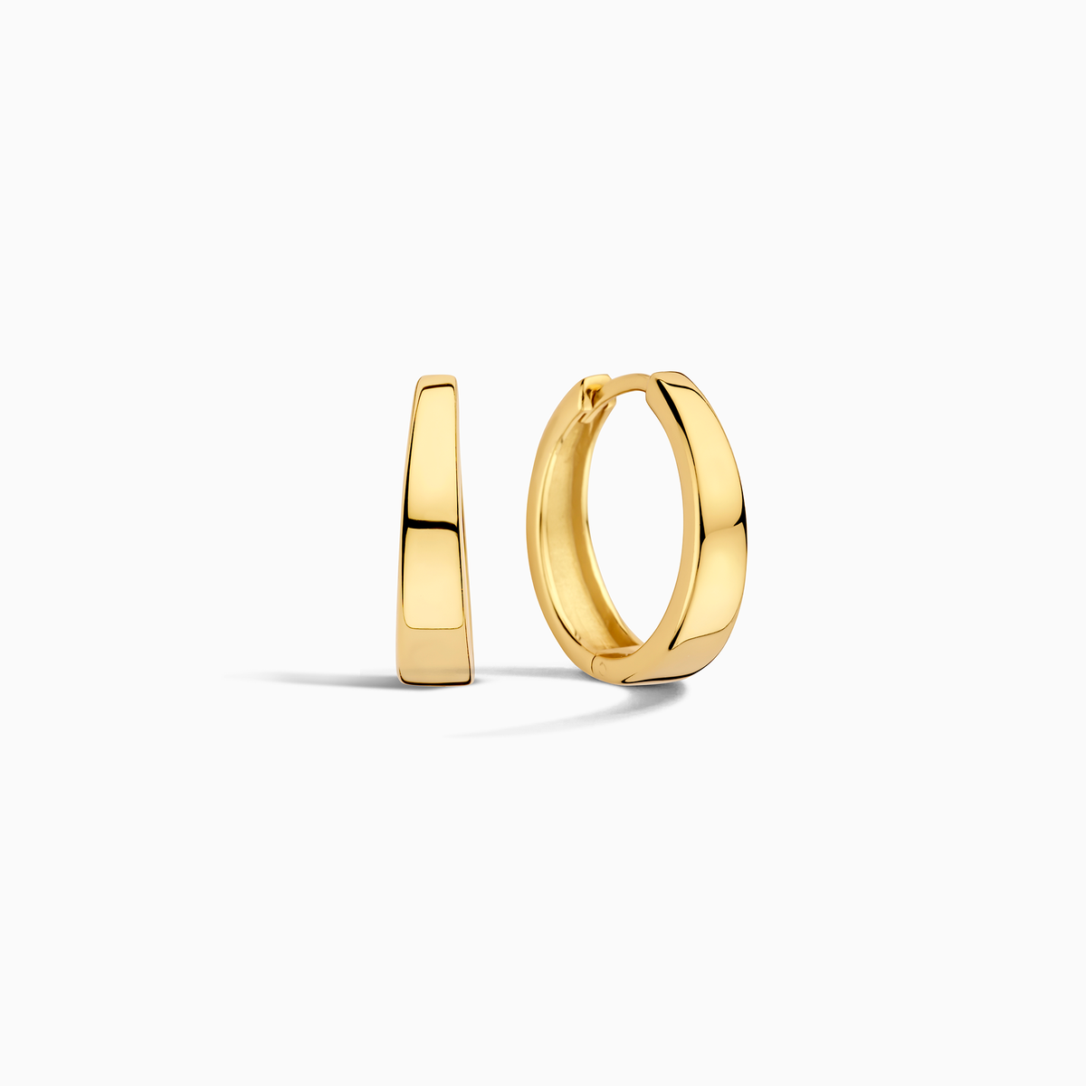 Gia Chunky Hoops - Rose & Oliver