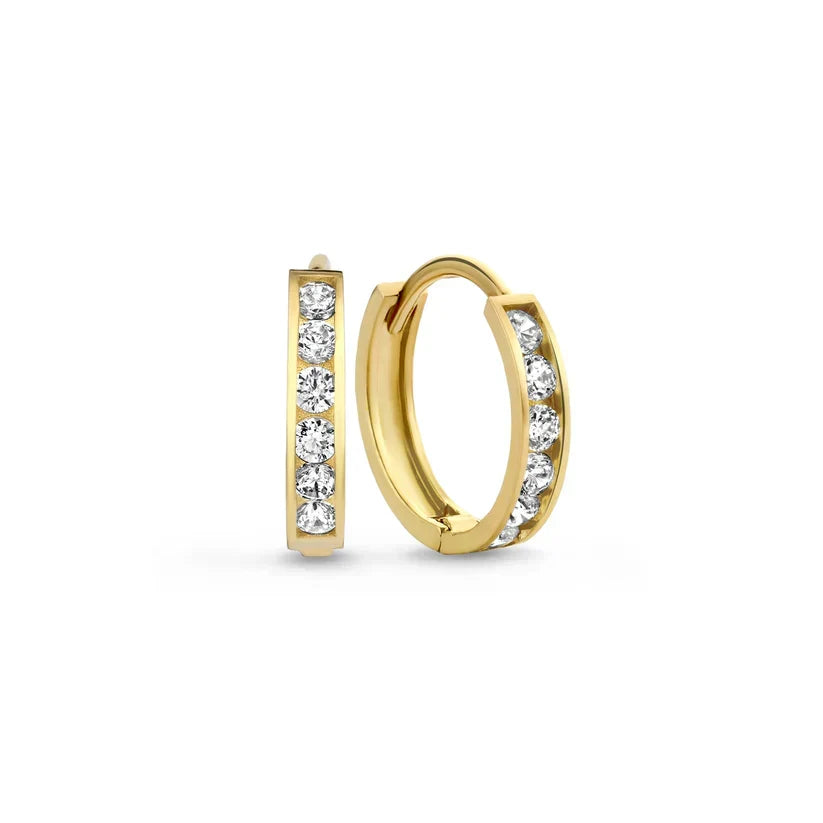 Dara Brilliant Stone Earrings Set - Rose & Oliver