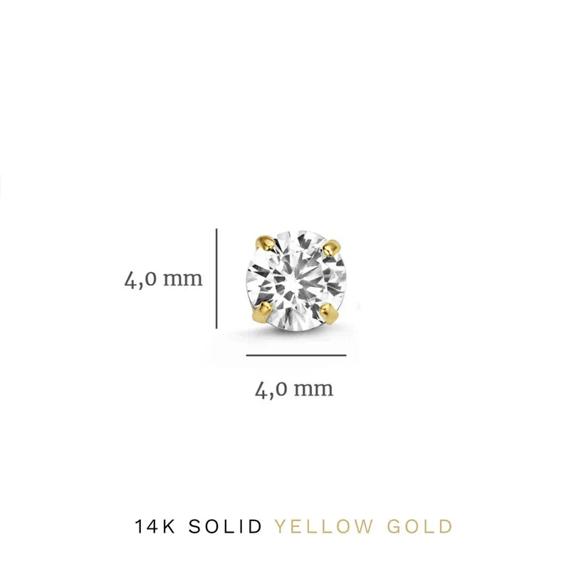 Dara Brilliant Stone Earrings Set - Rose & Oliver