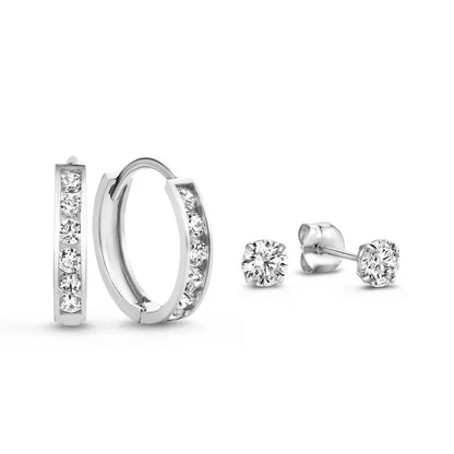 Dara Brilliant Stone Earrings - Rose & Oliver