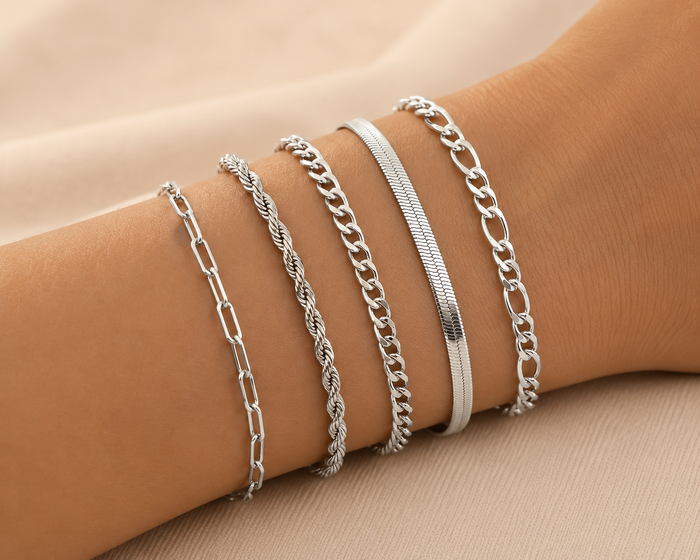 Ellis™ | Gold Bracelet Set by Rose & Oliver - product image 2