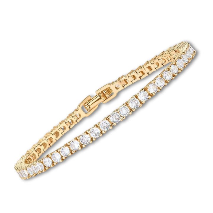 Tennis bracelet | Gold by Rose & Oliver - product image 1