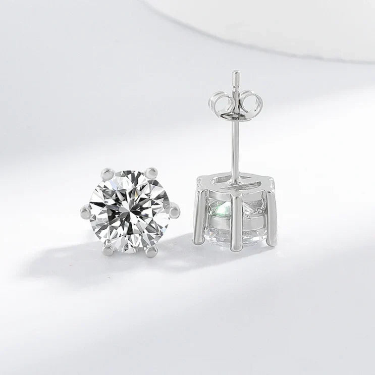 Tera Earrings (White Gold) - Rose & Oliver