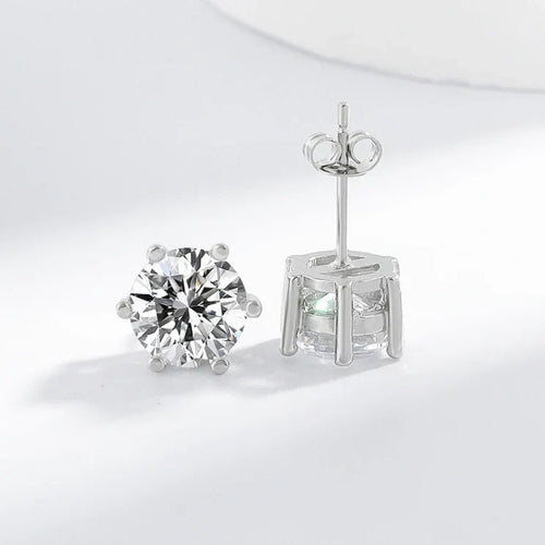 Tera Earrings (White Gold) - Rose & Oliver
