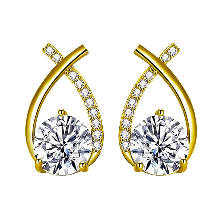 Arielle™ | Women's Gold Earrings by Rose & Oliver - product image 1