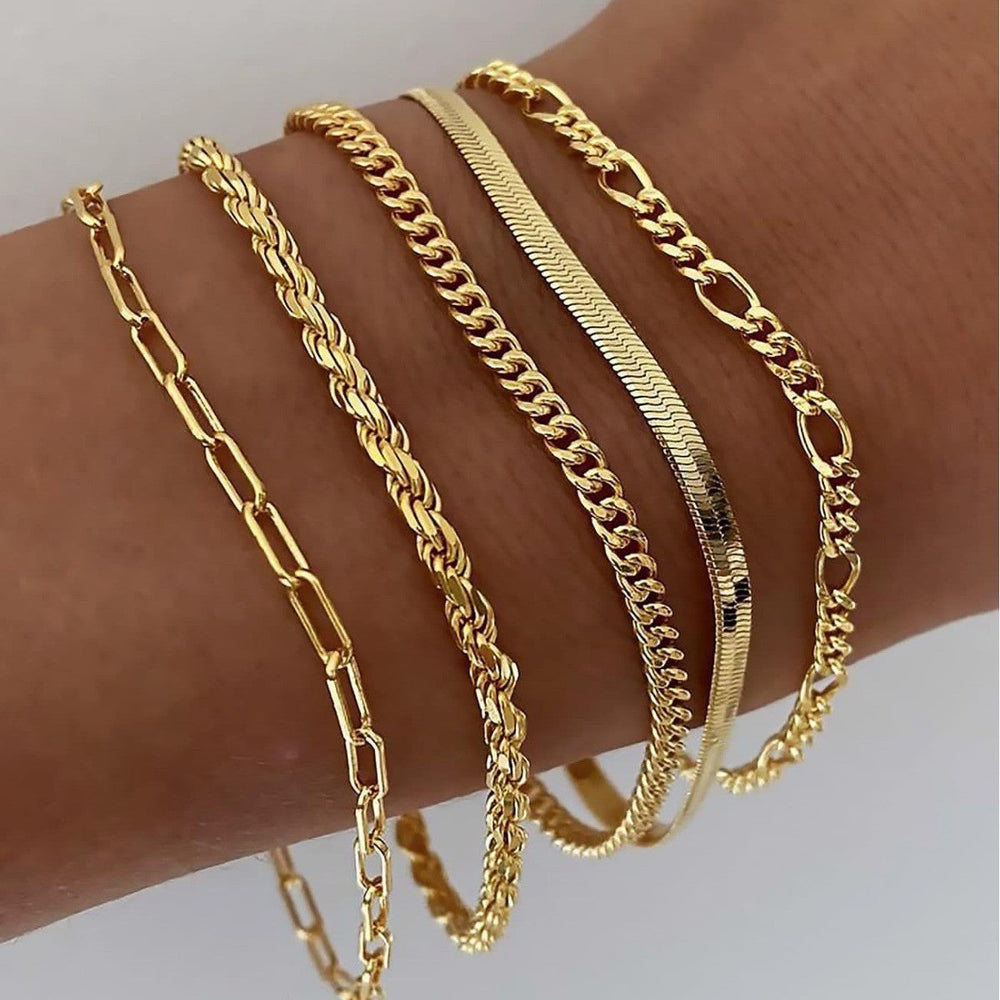 Ellis Renner Bracelet Set (Silver) - Rose & Oliver