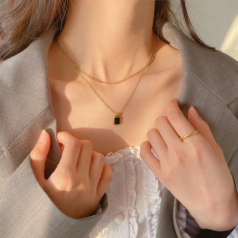 Calynna Marvelle Layered Necklace - Rose & Oliver