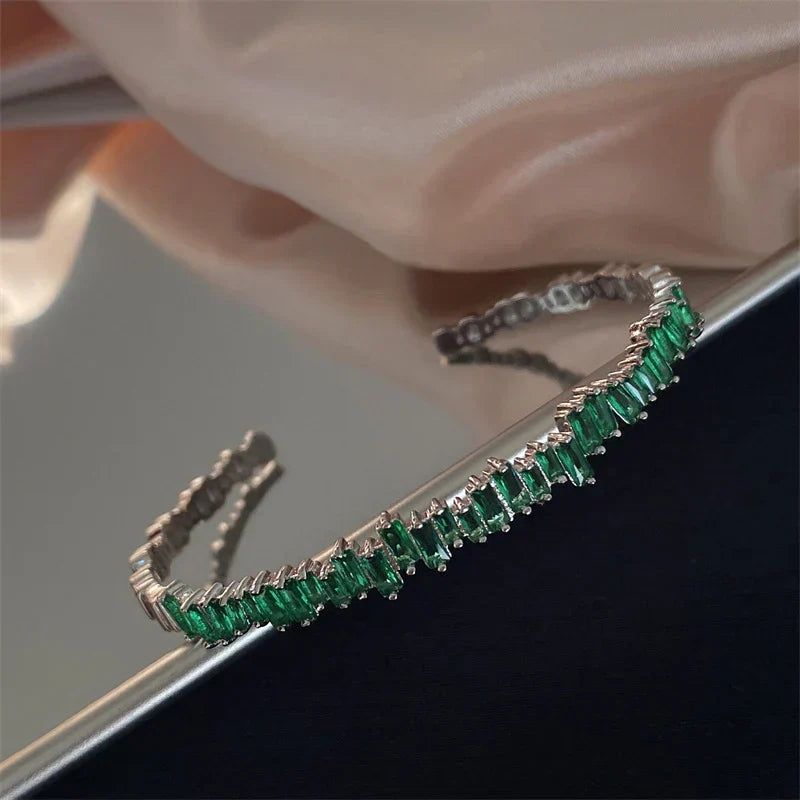 Marlene Emerald Bracelet - Rose & Oliver