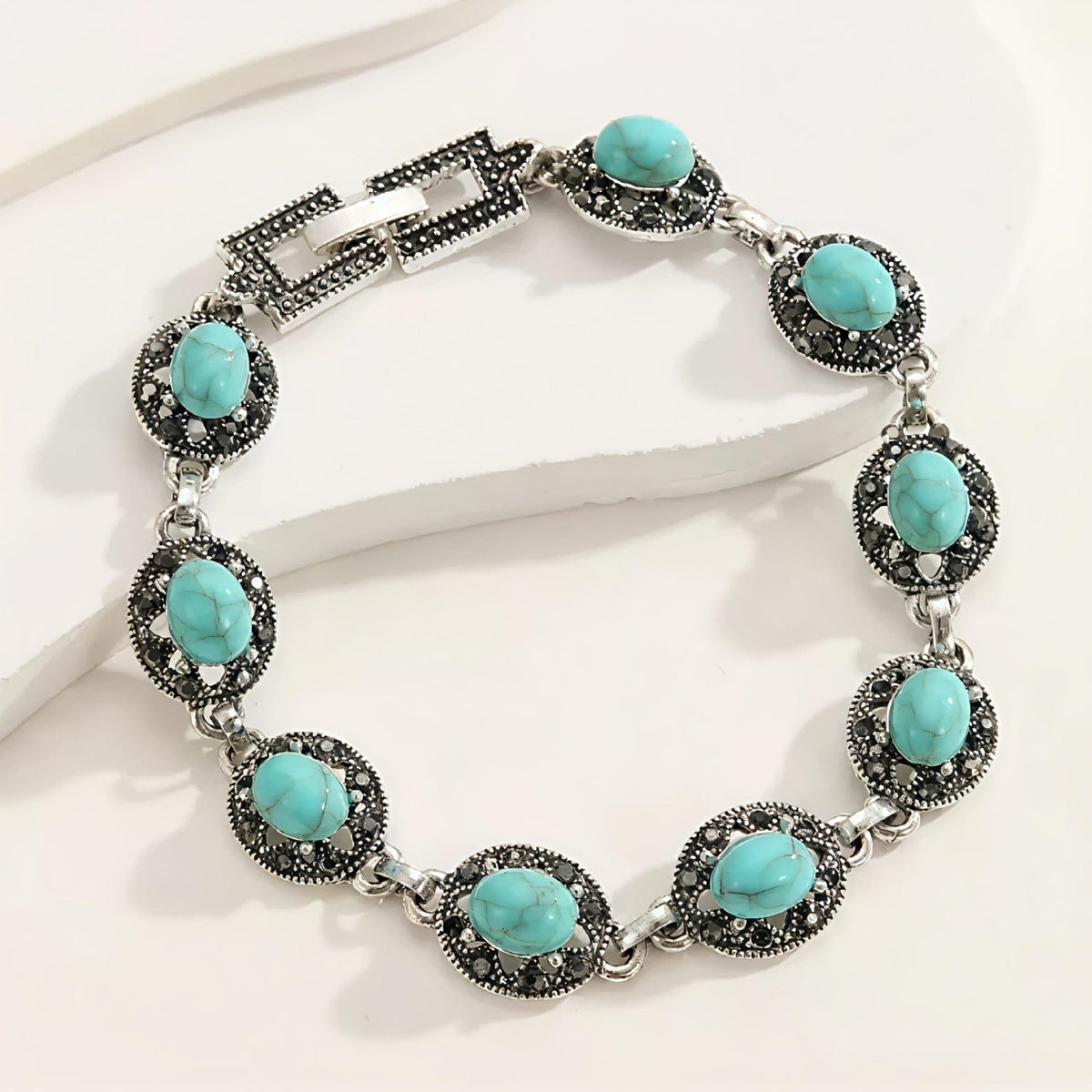 Corvelle Noble Emblem Bracelet - Rose & Oliver
