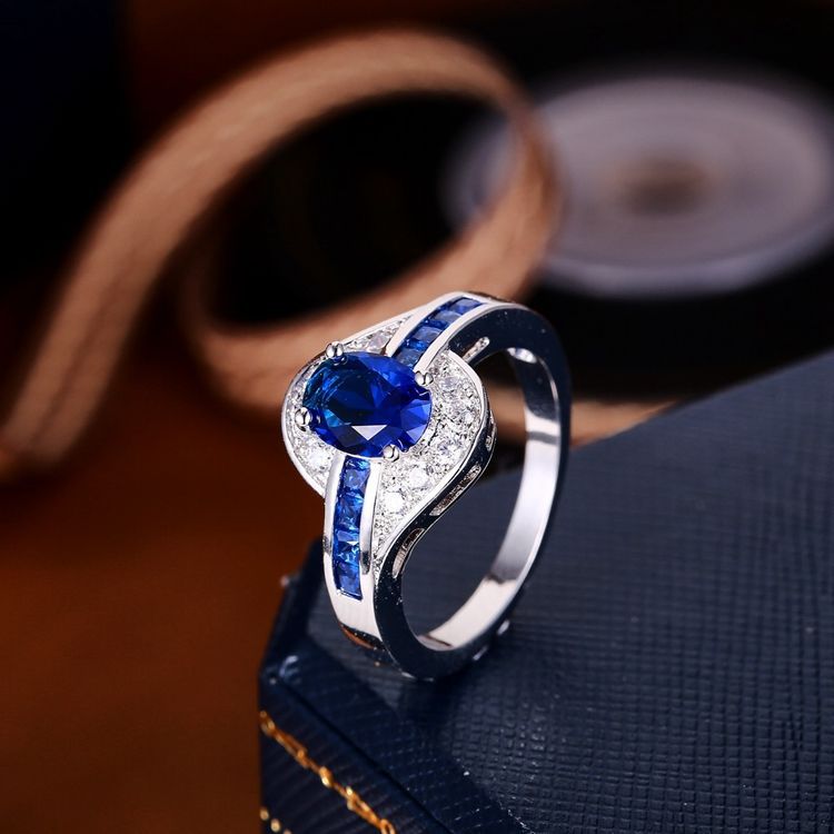 Sapphire Flow Ring - Rose & Oliver