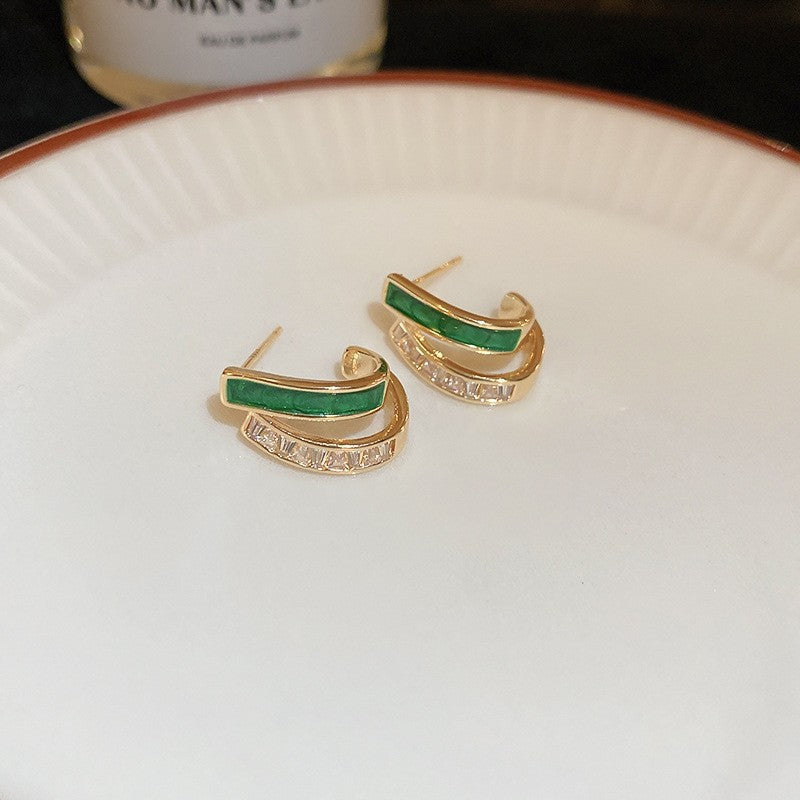 Chloé Feuillage Earrings - Rose & Oliver