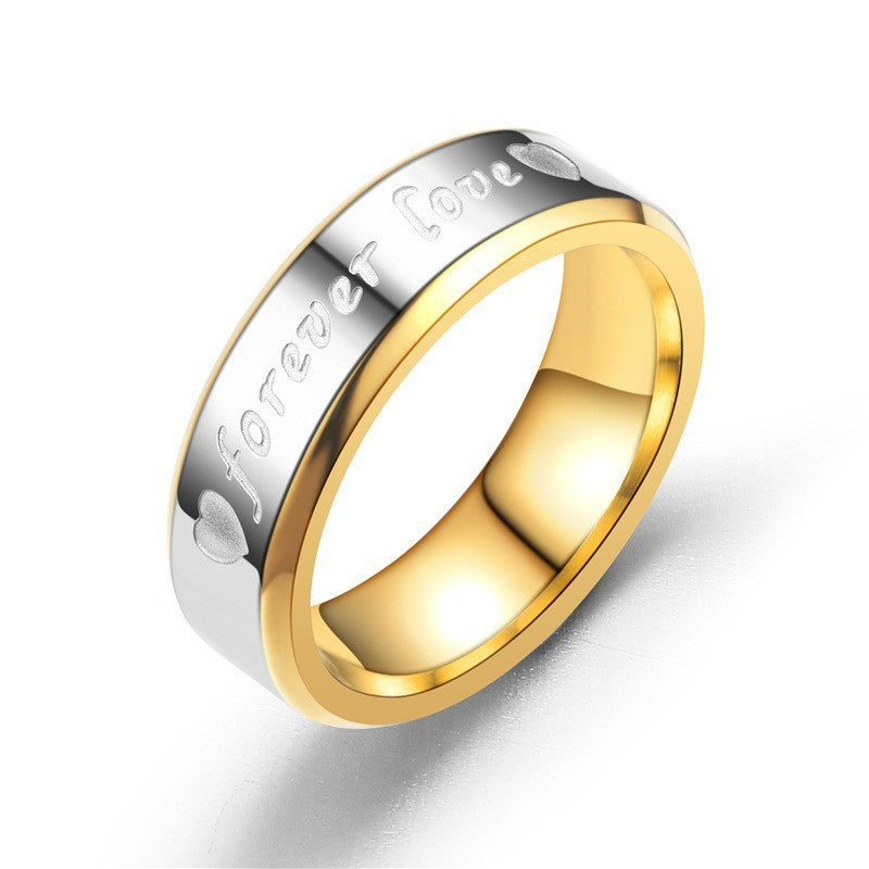 Forever Love Couple Ring - Rose & Oliver