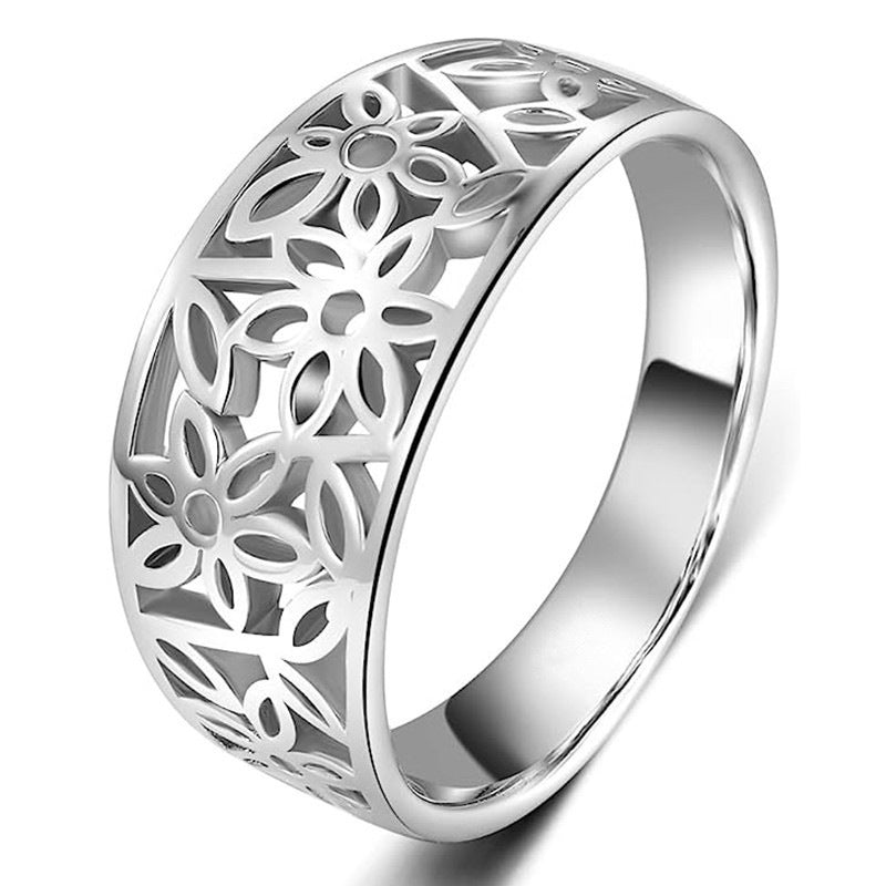 Delicate Flower Daria Ring - Rose & Oliver