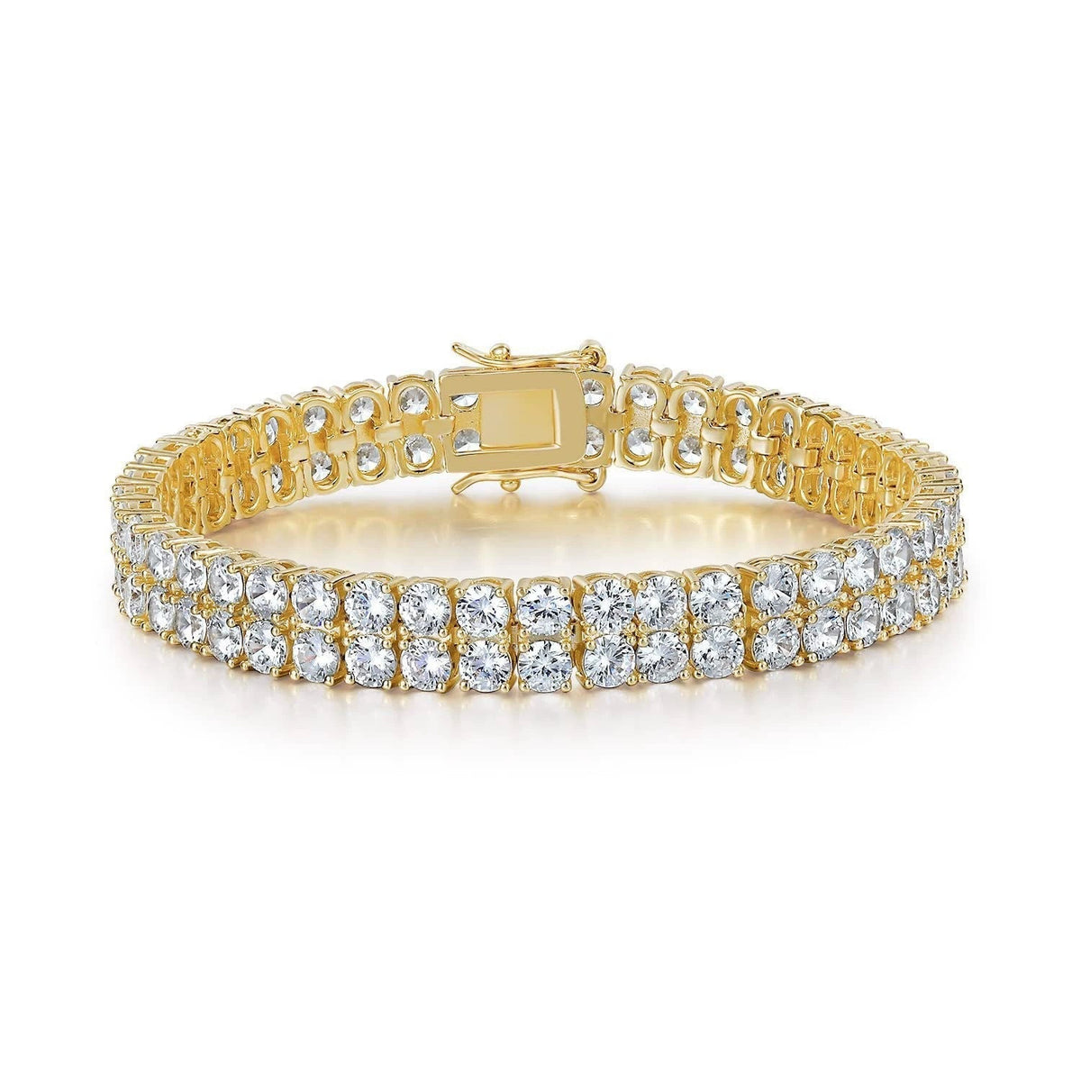 Double Row Tennis Bracelet - Rose & Oliver